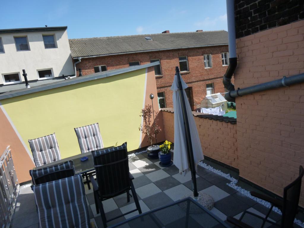 Pension Am Peeneufer Ug Wolgast Habitación foto